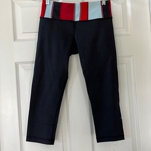 Lululemon Reversible Wunder Under Capri Crop 6